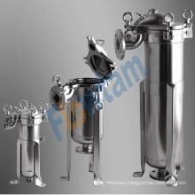 Stainless steel sanitary filter housing